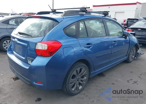 2016 Subaru Impreza 2.0I Sport Premium z USA, uszkodzony, nr VIN JF1GPAP68G8316080